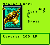 Mooyan Curry — Magic (Spell) — Cost 0 — Recover 200 LP